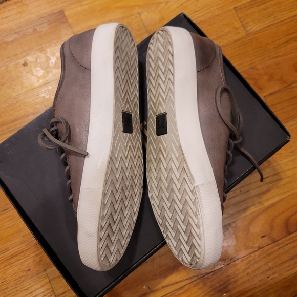 Frye Brett Low Slate Oxford Dress Shoes - Picture 3 of 9